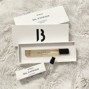 Authentic BYREDO Bal D’Afrique Perfumed Oil Eau de Parfum 7.5 ml PLUS sample